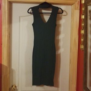 (2 for $10)Size M green dress, forever 21